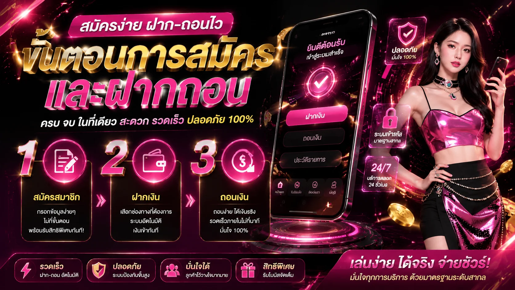 ขั้นตอนสมัครสมาชิก TEMPLATE SERVICE ผ่านเว็บ PLAY433